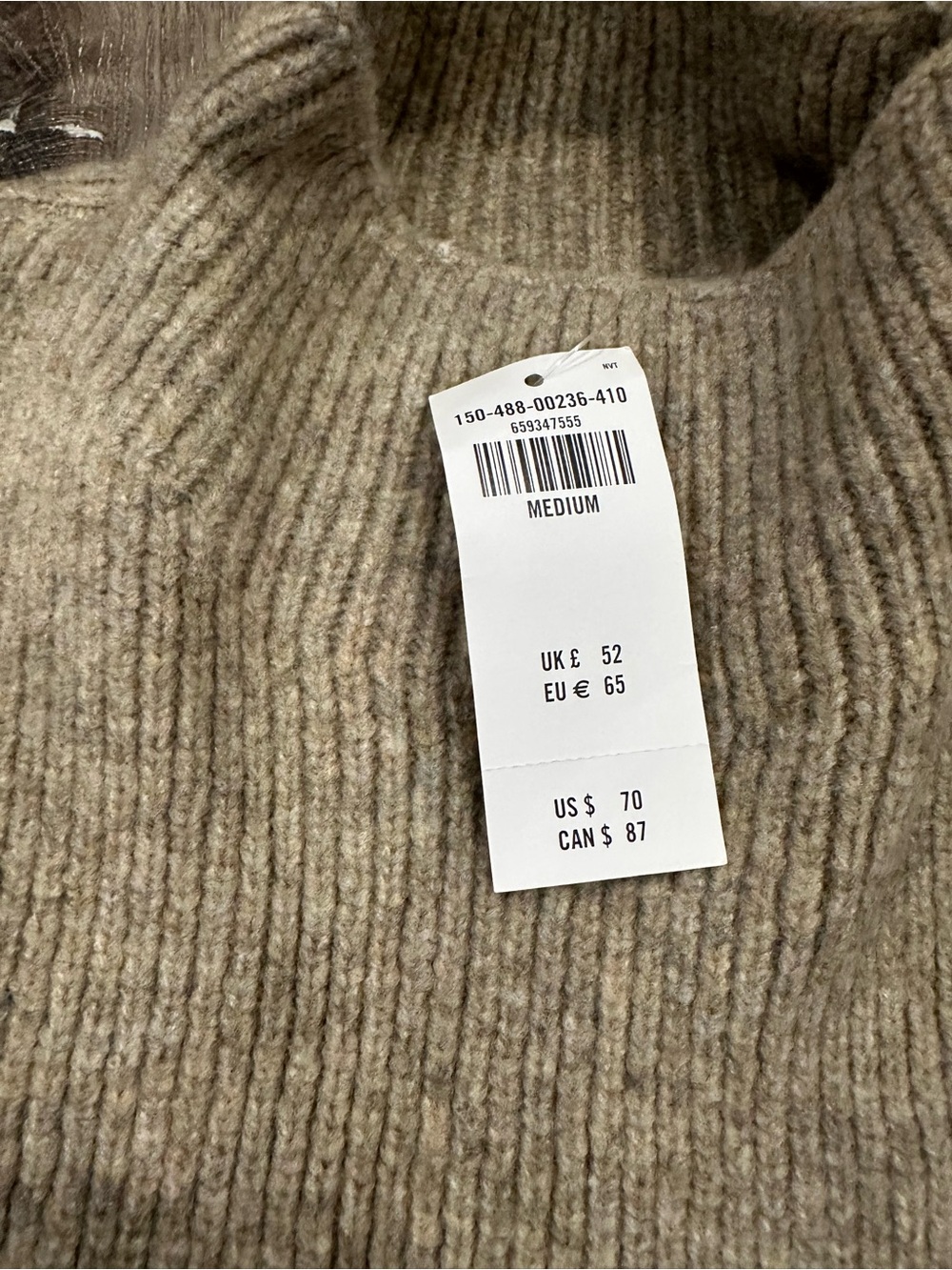 Abercrombie & Fitch Women's
Easy Funnel Neck Sweater - Picture 6 of 6